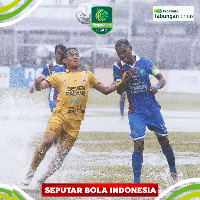 Hasil Leg Pertama Final Pegadaian Liga 2: Bungkam Semen Padang, Satu Tangan PSBS Biak di Trofi Juara